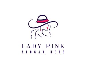 Fashionista Beauty Lady logo design