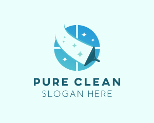 Squeegee Window Cleaning  logo design