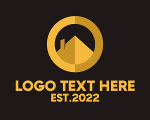 Leasing - Sun Pyramid House logo design