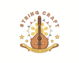 Philippine String Guitar logo design