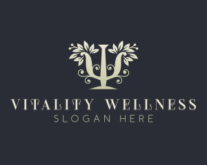 Leaf Wellness Psychology logo design