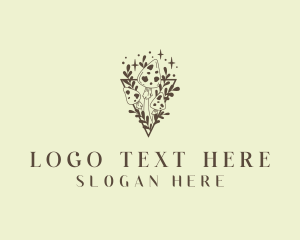 Herbal - Organic Mushroom Plant logo design