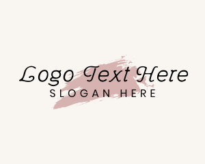 Feminine Watercolor Beauty Logo