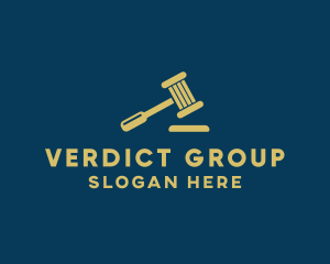 Jury - Law Firm Gavel logo design