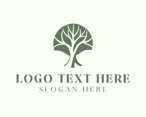 Plant - Tree Nature Wellness logo design