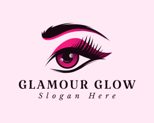 Eyeshadow - Makeup Eyeshadow Eyebrow logo design