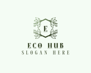 Eco Nature Wellness logo design