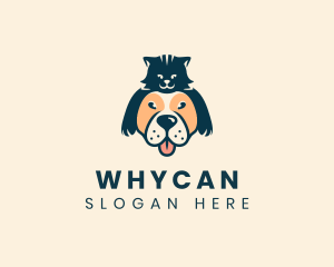 Veterinary - Dog Cat Pet Veterinary logo design
