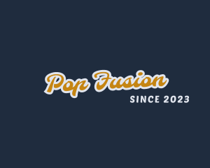 Pop - Retro Pop Business logo design