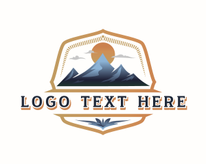 Outdoor - Mountain Travel Adventure logo design