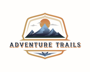 Mountain Travel Adventure logo design