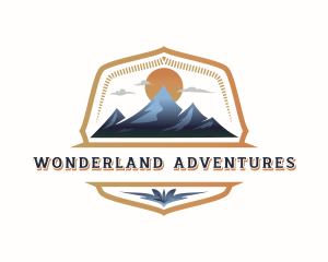 Mountain Travel Adventure logo design