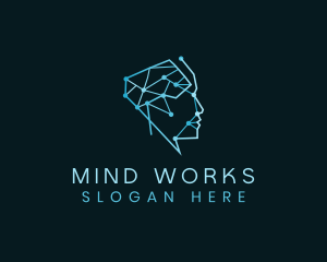 Mind - Human Mind Network logo design