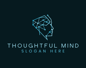 Human Mind Network logo design