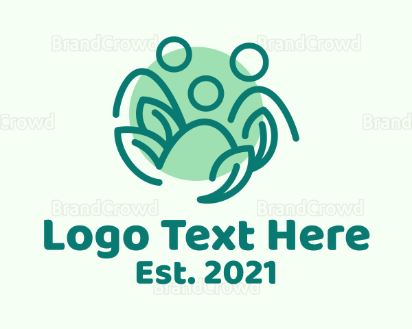 Vegan Leaf People Logo