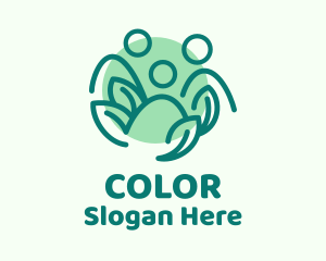 Vegan Leaf People  Logo