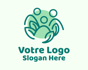 Vegan Leaf People  Logo