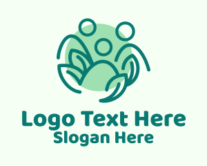 Vegan Leaf People  Logo