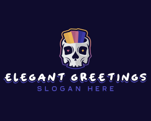 Skull Gaming Casino logo design