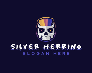 Skull Gaming Casino logo design