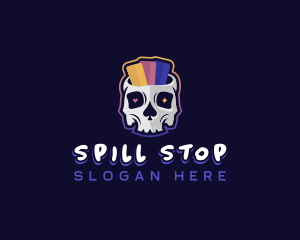 Skull Gaming Casino logo design