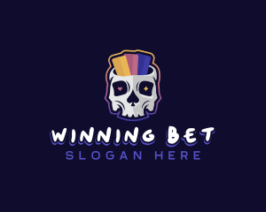 Bet - Skull Gaming Casino logo design