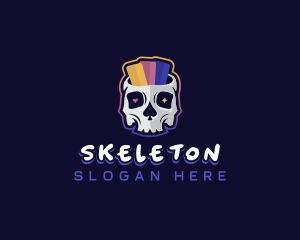 Skull Gaming Casino logo design