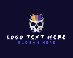 Skull - Skull Gaming Casino logo design