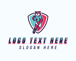 Sports Equipment - Rugby Varsity League logo design