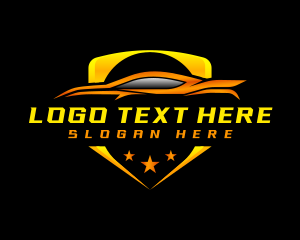 Emblem - Motorsport Car Automobile logo design