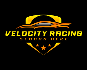 Motorsport Car Automobile logo design