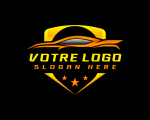 Transport - Motorsport Car Automobile logo design