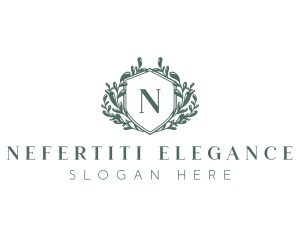 Vintage Wreath Insignia logo design