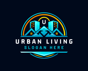 Urban House Hammer logo design