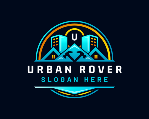 Urban House Hammer logo design