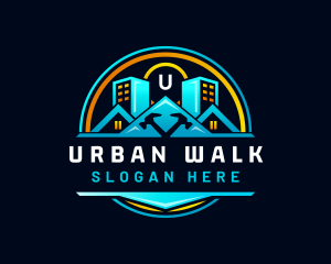 Urban House Hammer logo design