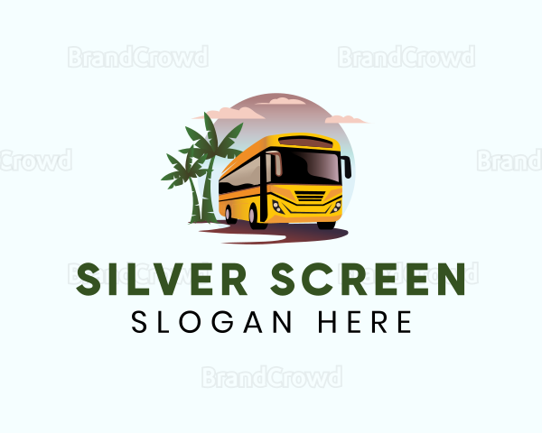 Tourist Shuttle Bus Logo