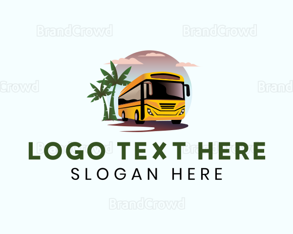 Tourist Shuttle Bus Logo