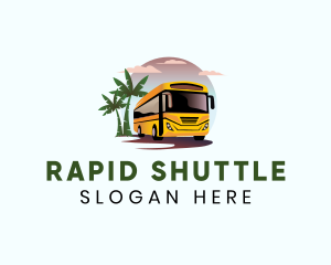 Shuttle - Tourist Shuttle Bus logo design