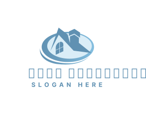 Mortgage Property House Logo