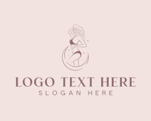 Female - Dermatology Female Body logo design