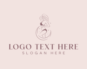 Lingerie - Dermatology Female Body logo design