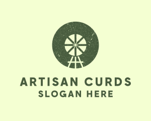 Rustic Windmill Farm logo design