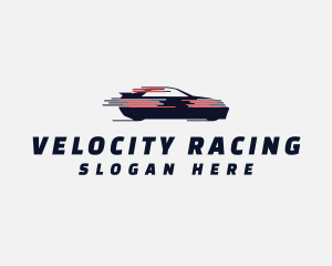 Fast Moving Car Automobile logo design