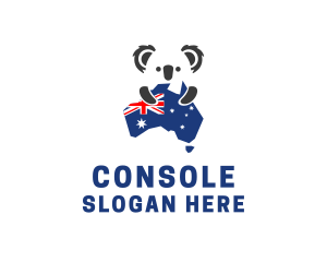 Australia Koala Bear Logo