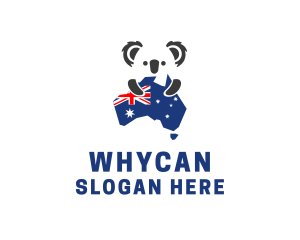 Australia Koala Bear Logo