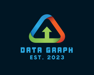 Digital Data Upgrade logo design