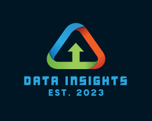 Digital Data Upgrade logo design