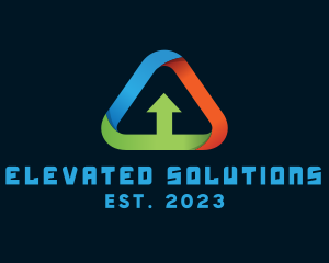 Digital Data Upgrade logo design