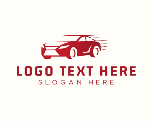 Sedan - Fast Automotive Garage logo design